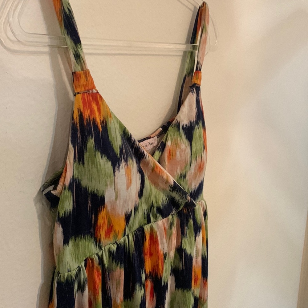 Multicolor Beach Dress